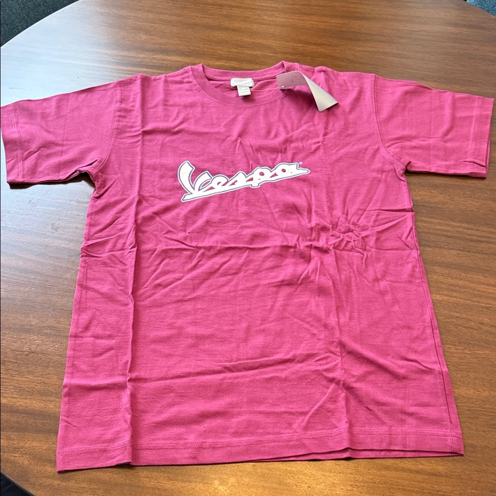 Vespa Women's Pink Short Sleeve Tee